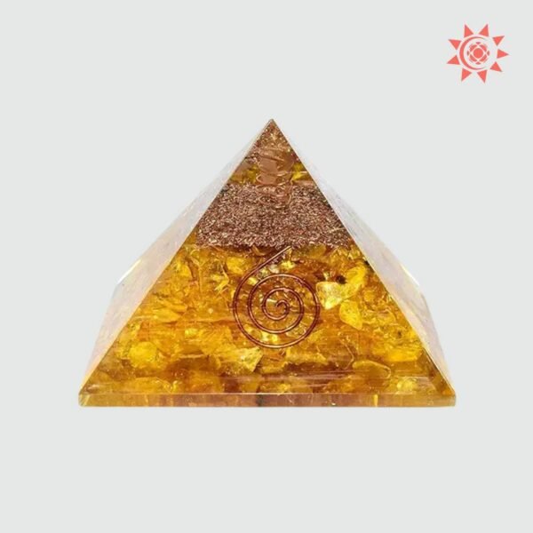 Yellow Citrine Pyramid